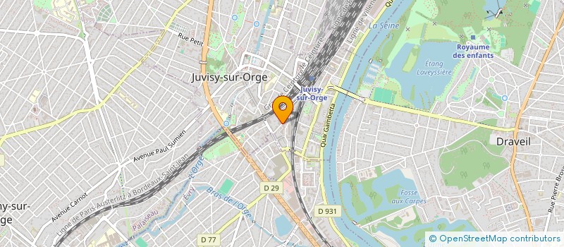 localisation de l'entreprise INDIVISION- RUE HOCHE JUVISY SUR ORGE à JUVISY-SUR-ORGE