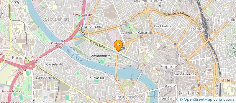 localisation de l'entreprise INDIVISION RUIZ  TOULOUSE