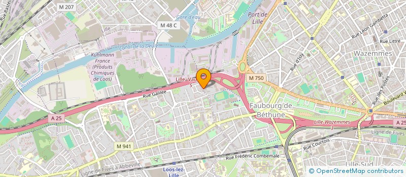 localisation de l'entreprise INDIVISION RULLE ET THORIN à LILLE