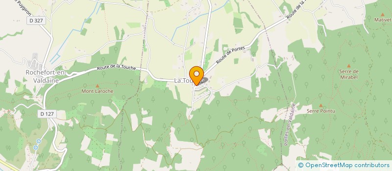 localisation de l'entreprise INDIVISION RUSSIER LA TOUCHE  LA TOUCHE