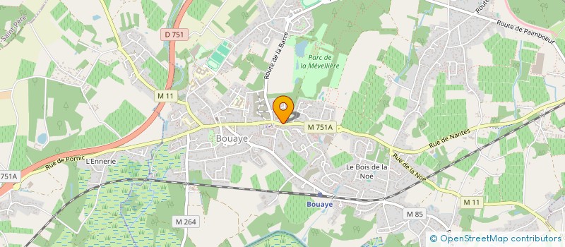 localisation de l'entreprise INDIVISION SA CONFORT 3000  BOUAYE