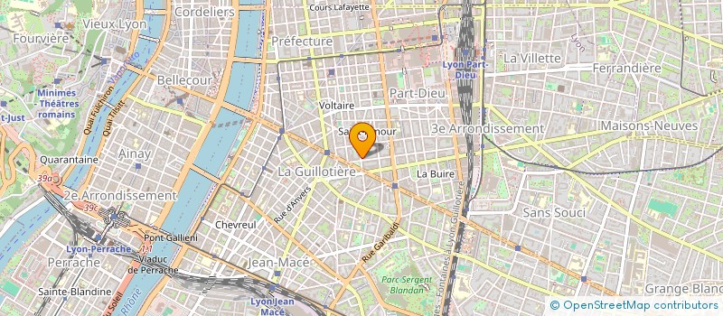 localisation de l'entreprise INDIVISION SABBADINI  LYON