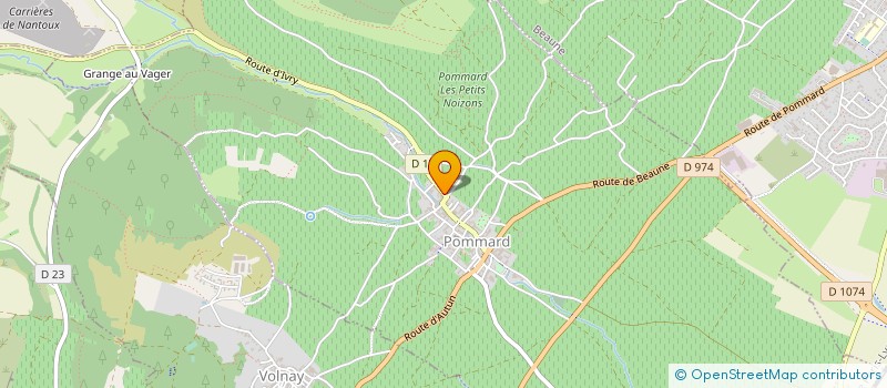 localisation de l'entreprise INDIVISION SABRE JEAN CLAUDE à POMMARD