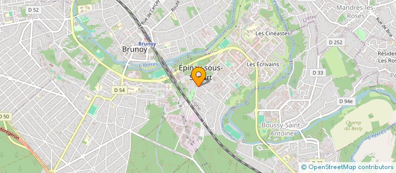 localisation de l'entreprise INDIVISION SACCO FRANCK  EPINAY-SOUS-SENART