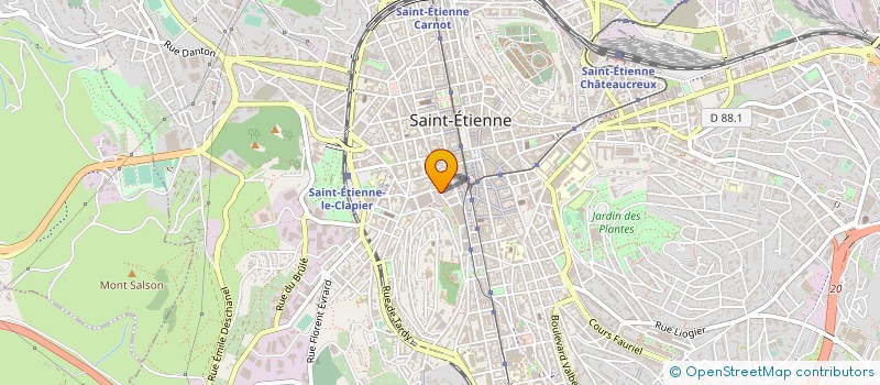 localisation de l'entreprise INDIVISION SADIRA à SAINT-ETIENNE