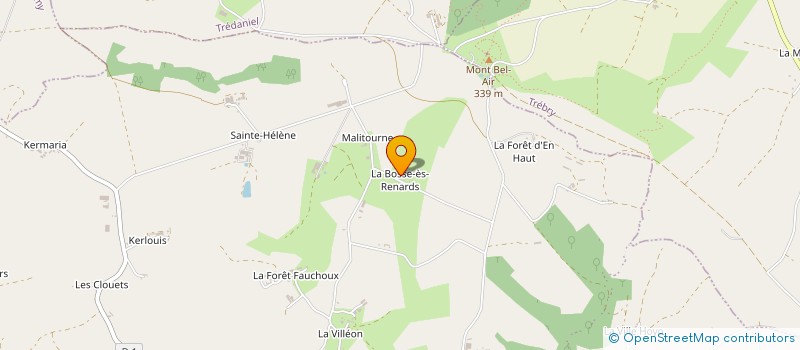 localisation de l'entreprise INDIVISION SAGORY à LE MENE