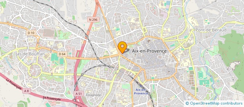 localisation de l'entreprise INDIVISION SAIDI - BRIOLLE  AIX-EN-PROVENCE