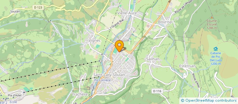 localisation de l'entreprise INDIVISION SAINT-LARY  SAINT-LARY-SOULAN