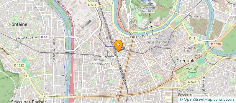 localisation de l'entreprise INDIVISION SAINT-LOUIS GABRIEL ET LEPRINCE MELODY  GRENOBLE