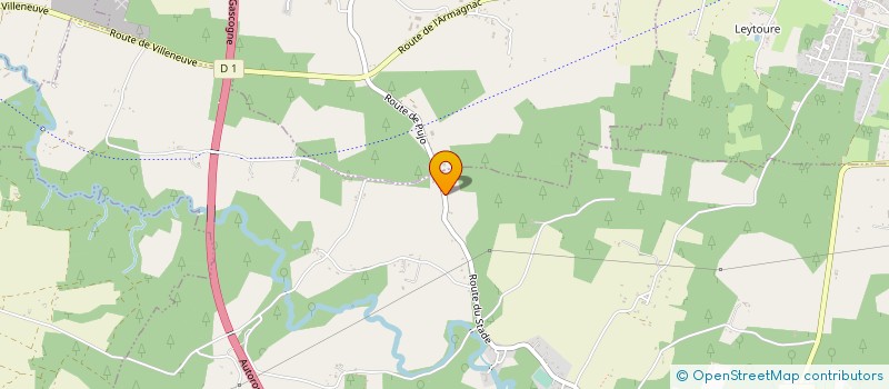 localisation de l'entreprise INDIVISION SAINT MARC  PUJO-LE-PLAN