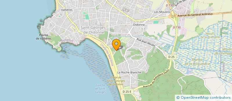 localisation de l'entreprise INDIVISION SAINT-MARTIN  SAINT-GEORGES-DE-DIDONNE