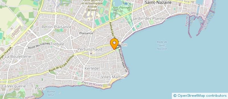 localisation de l'entreprise INDIVISION SAINT-NAZAIRE  SAINT-NAZAIRE