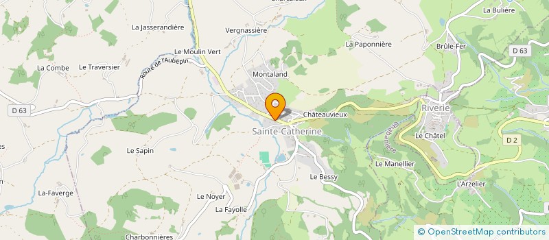 localisation de l'entreprise INDIVISION SAINTE CATHERINE  SAINTE-CATHERINE