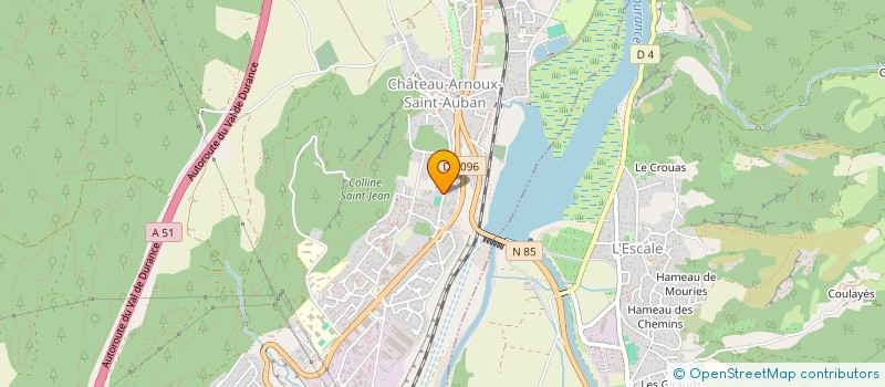 localisation de l'entreprise INDIVISION SALERNO  CHATEAU-ARNOUX-SAINT-AUBAN