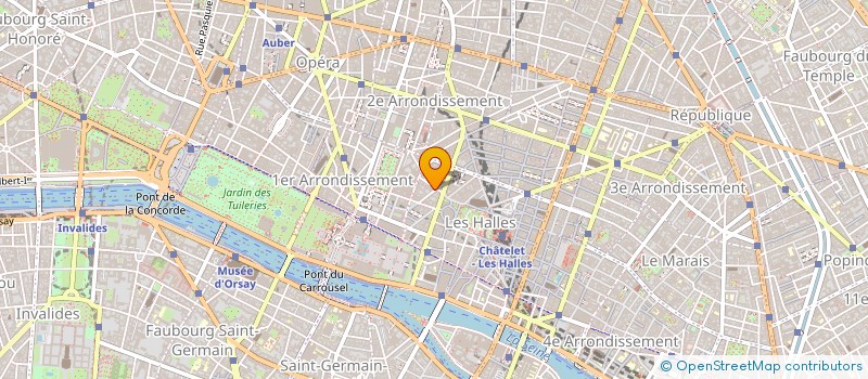 localisation de l'entreprise INDIVISION SALLAVUARD ALEXANDRE ET ANA  PARIS