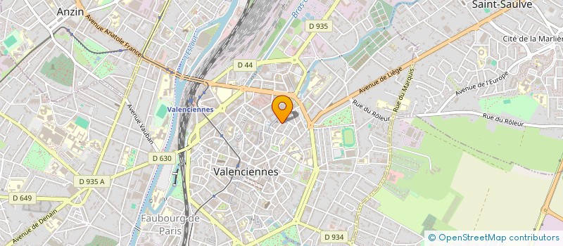 localisation de l'entreprise INDIVISION SALLE LE COMTE à VALENCIENNES