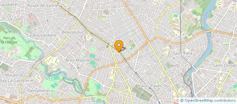 localisation de l'entreprise INDIVISION SALMON ET JAUNET à NANTES