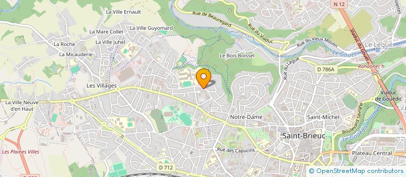 localisation de l'entreprise INDIVISION SALOUX à SAINT-BRIEUC