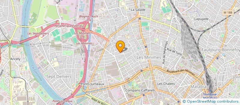 localisation de l'entreprise INDIVISION SALVA - FAUVEL à TOULOUSE