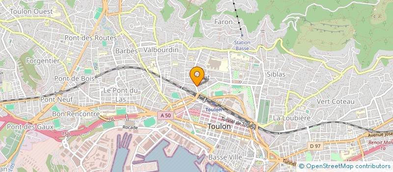 localisation de l'entreprise INDIVISION SALVAGNAC  TOULON