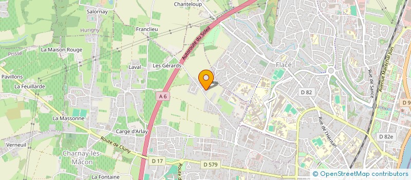 localisation de l'entreprise INDIVISION SAMBET ET MENGHINI à CHARNAY-LES-MACON