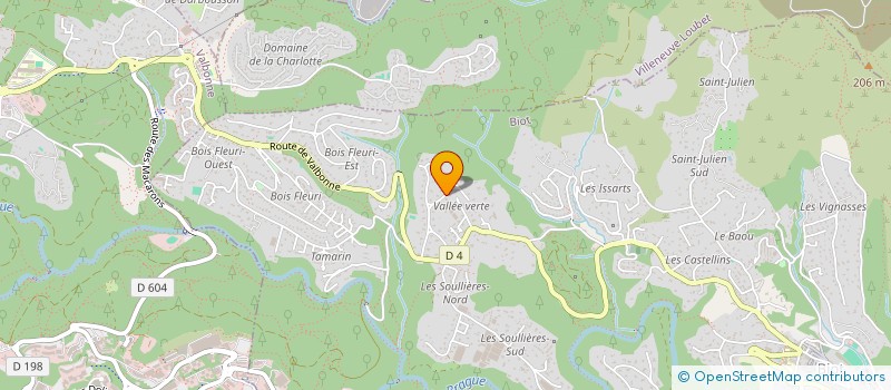 localisation de l'entreprise INDIVISION SAMSON  BIOT