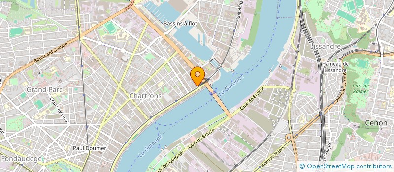 localisation de l'entreprise INDIVISION SAMSON MARCHAT  BORDEAUX