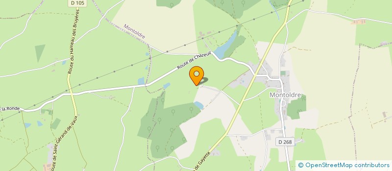 localisation de l'entreprise INDIVISION SANCHEZ  MONTOLDRE