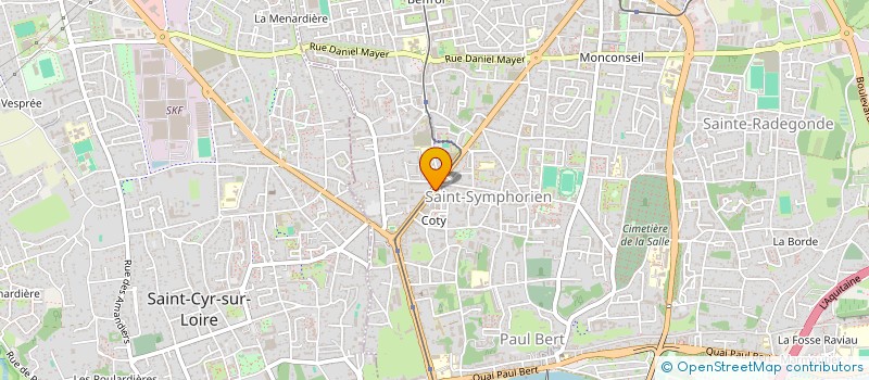 localisation de l'entreprise INDIVISION SANCHEZ  TOURS