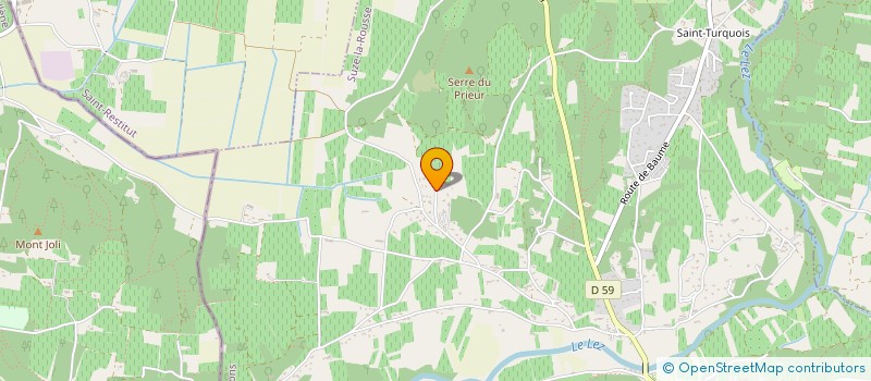 localisation de l'entreprise INDIVISION SANCHEZ  SUZE-LA-ROUSSE