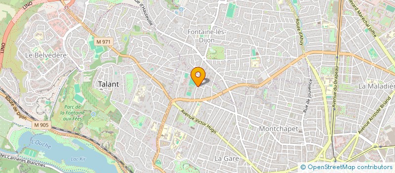 localisation de l'entreprise INDIVISION SANCHEZ FERREIRA - DUMONT à DIJON