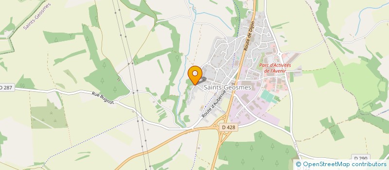 localisation de l'entreprise INDIVISION SANCLEMENTE à SAINTS-GEOSMES