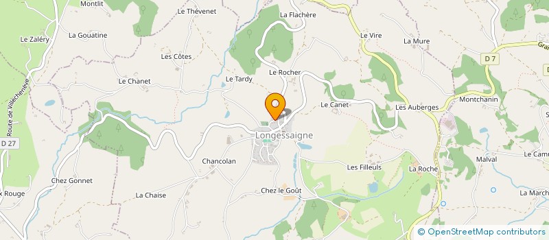 localisation de l'entreprise INDIVISION SANDRINE ET DAVID ROUSSET  MONTROTTIER