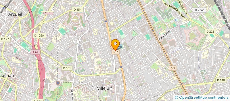 localisation de l'entreprise INDIVISION SANNA ZIMMER  VILLEJUIF