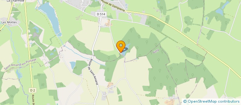 localisation de l'entreprise INDIVISION SANTAMARIA-CARIOU  SAINT-AMAND-EN-PUISAYE