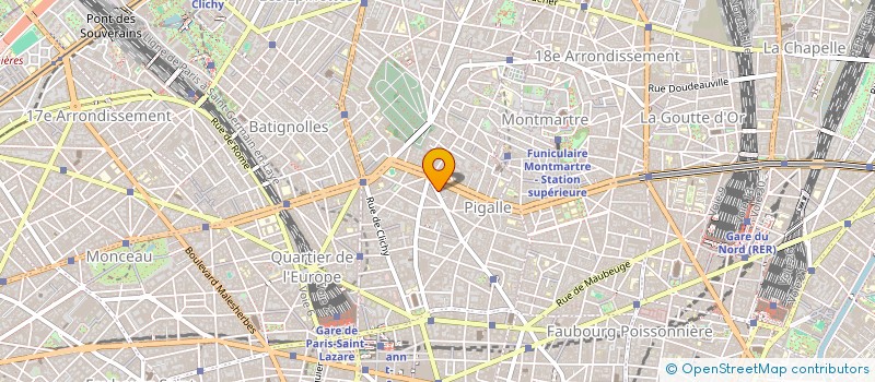 localisation de l'entreprise INDIVISION SANTANA ET GONCALVES  PARIS