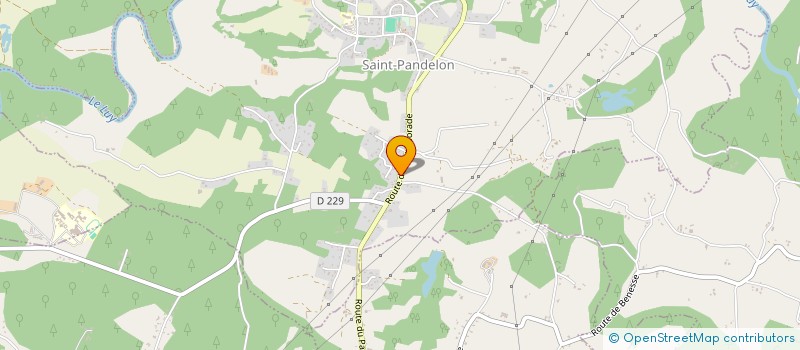 localisation de l'entreprise INDIVISION SANTESTEBAN LARRONDE  SAINT-PANDELON