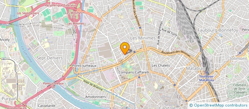 localisation de l'entreprise INDIVISION SAOUD BOUDJEMAA  TOULOUSE