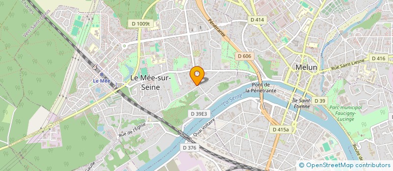 localisation de l'entreprise INDIVISION  SAQUI  / FERNANDES  LE MEE-SUR-SEINE