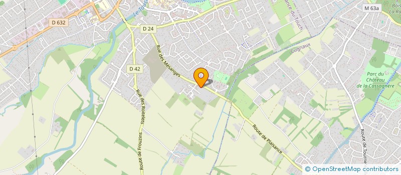 localisation de l'entreprise INDIVISION SARAIVA-PORTELLI  PLAISANCE-DU-TOUCH