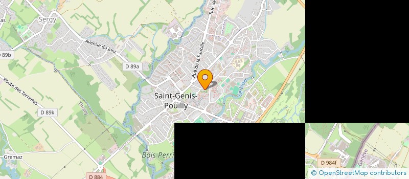 localisation de l'entreprise INDIVISION SARFATI à SAINT-GENIS-POUILLY