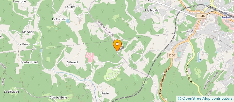 localisation de l'entreprise INDIVISION SARLAT  SARLAT-LA-CANEDA