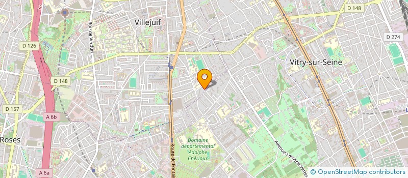 localisation de l'entreprise INDIVISION SARRA ET HAKIM NOUAR  VILLEJUIF