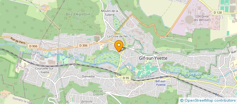 localisation de l'entreprise INDIVISION SARRABIA*JACQUES GILBERT/  GIF-SUR-YVETTE