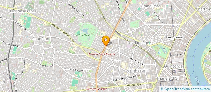 localisation de l'entreprise INDIVISION SARRAILH  BORDEAUX