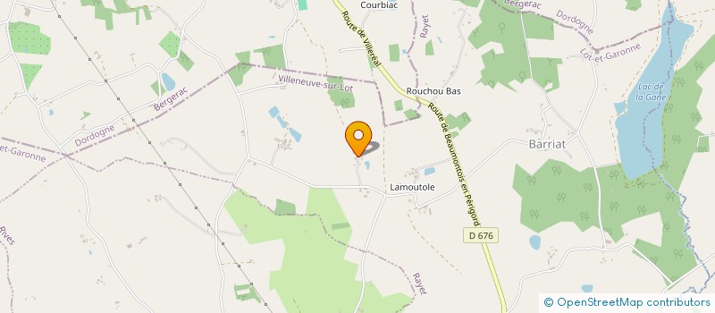 localisation de l'entreprise INDIVISION SARROUY-MONJALES  SAINT ETIENNE DE VILLEREAL