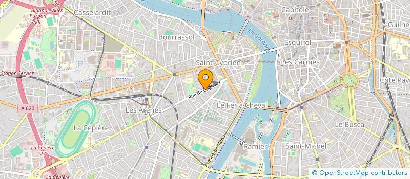 localisation de l'entreprise INDIVISION SARTORI TAMBURLIN à TOULOUSE