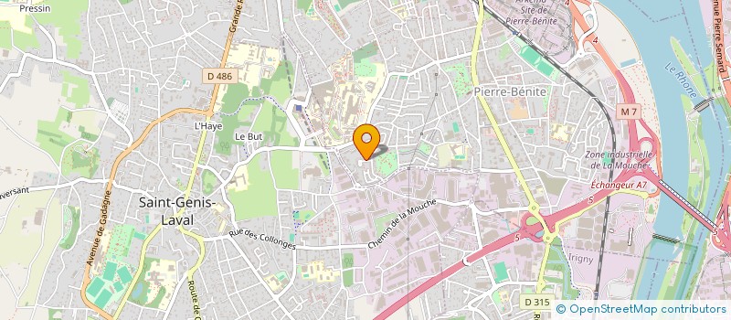 localisation de l'entreprise INDIVISION SARTRE-BULLY à OULLINS-PIERRE-BENITE