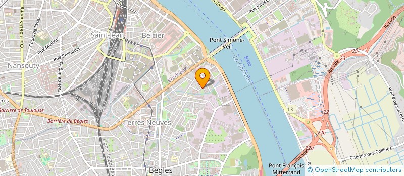 localisation de l'entreprise INDIVISION SASSIAT LAYOUR à BEGLES