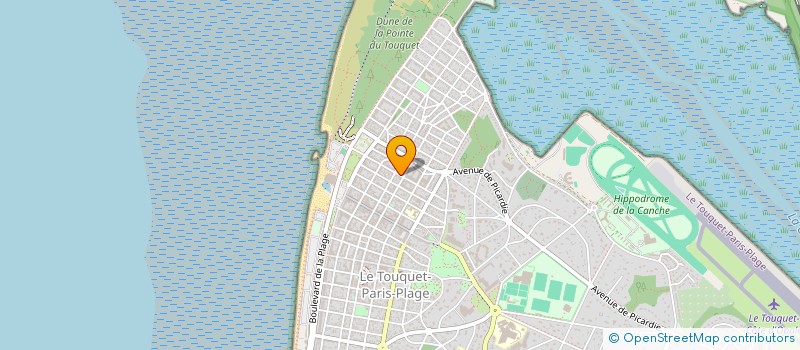 localisation de l'entreprise INDIVISION SASSINOT  LE TOUQUET-PARIS-PLAGE